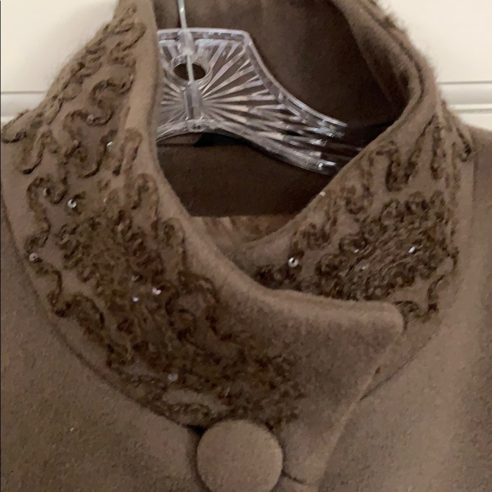 Stunning dress coat from Nordstrom Sz 6 from Italy